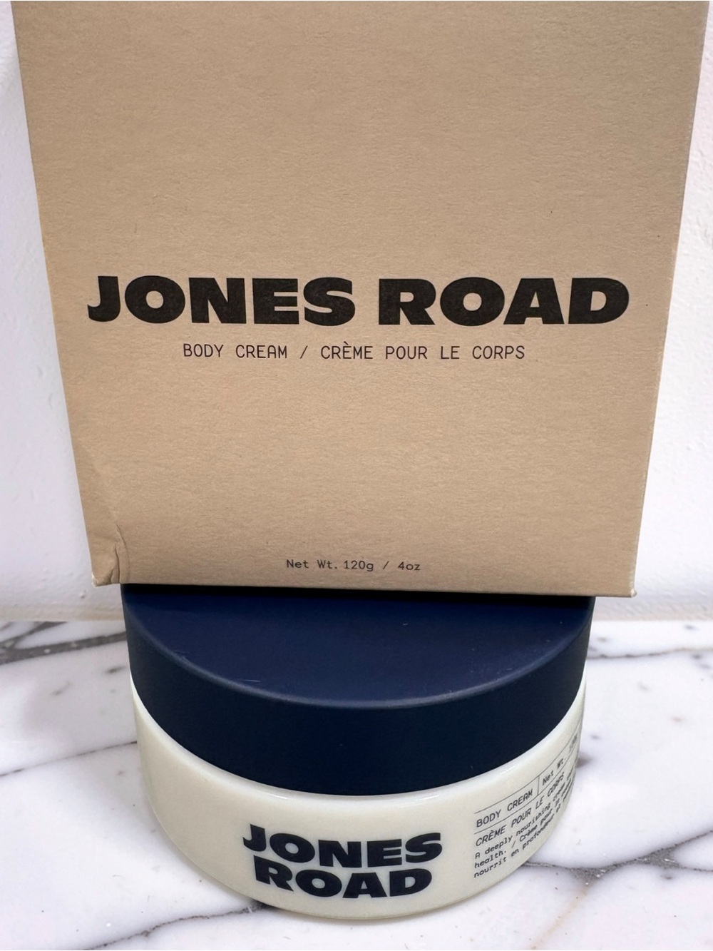 Jones Road Hydrating Body Cream full size 4 oz new in box